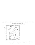 MISCELLANEOUS Diagram and Parts List for LA5800XTF1  Whirlpool Washer