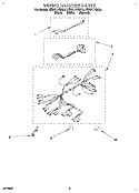 WIRING HARNESS Diagram and Parts List for KEBS177BAL2  KitchenAid Wall Oven