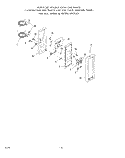 OVEN CONTROL PANEL Diagram and Parts List for 1873^1A  Whirlpool Range