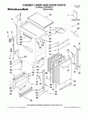 Part Location Diagram of W10200006 Whirlpool COVER-UNIT