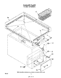 SECTION Diagram and Parts List for EH1500XPM5  Whirlpool Freezer