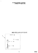 MISCELLANEOUS Diagram and Parts List for 6LBR7255AQ1  Whirlpool Washer
