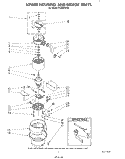 SECTION Diagram and Parts List for KCDS250S0  KitchenAid Food Waste Disposer