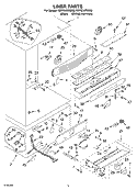 LINER PARTS Diagram and Parts List for KBRS36FMB00  KitchenAid Refrigerator