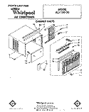 Part Location Diagram of 832354 Whirlpool Louver, Vertical