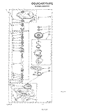 GEARCASE Diagram and Parts List for LA6800XSW0  Whirlpool Washer