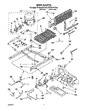 UNIT Diagram and Parts List for KTRS20KBWH00  KitchenAid Refrigerator