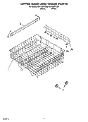 Part Location Diagram of 8268817 Whirlpool Cupshelf Clip