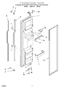 Part Location Diagram of 4387416 Whirlpool DISCONTINUED