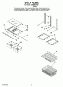 Part Location Diagram of W10675752 Whirlpool FRAME