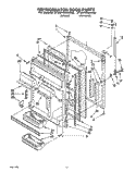 REFRIGERATOR DOOR, LIT/OPTIONAL Diagram and Parts List for ET20PKXAW00  Whirlpool Refrigerator