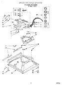 MACHINE BASE Diagram and Parts List for TAWS700EQ2  Estate Washer