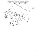 FREEZER CONTROL PANEL Diagram and Parts List for KSSP48MFB05  KitchenAid Refrigerator