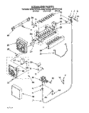 Part Location Diagram of 628355 Whirlpool COVER-FRNT