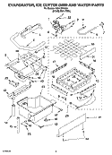 Part Location Diagram of 2217378 Whirlpool SUPPORT
