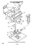 SECTION Diagram and Parts List for LE5530XKW1  Whirlpool Dryer