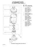 Part Location Diagram of WP9707580 Whirlpool 5KSB52 Models