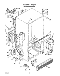 Part Location Diagram of 2151688 Whirlpool SHIM