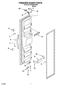 Part Location Diagram of LW10439633 Whirlpool DOR-FIP White