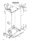 Part Location Diagram of 1112468 Whirlpool HARNS-WIRE