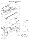 WIRING HARNESS Diagram and Parts List for RM765PXBB2  Whirlpool Wall Oven