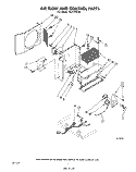 SECTION Diagram and Parts List for ALJ07520  Whirlpool Air Conditioner