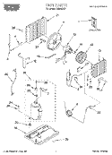 UNIT, LITERATURE Diagram and Parts List for X05002X07  Roper Air Conditioner