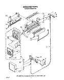 ICEMAKER, LIT/OPTIONAL Diagram and Parts List for ET20RMXTF00  Whirlpool Refrigerator