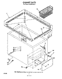 SECTION Diagram and Parts List for EH180FXLN3  Whirlpool Freezer