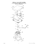 TOP BURNER Diagram and Parts List for 1765^0A  Whirlpool Range