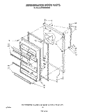 REFRIGERATOR DOOR Diagram and Parts List for ET20GMXSW01  Whirlpool Refrigerator