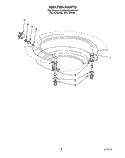 HEATER Diagram and Parts List for KUDA23HYWH1  KitchenAid Dishwasher