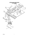 LATCH AND VENT Diagram and Parts List for KEBI241YBL2  KitchenAid Wall Oven