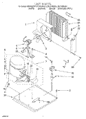 UNIT Diagram and Parts List for KUIS185FBL1  KitchenAid Ice Maker