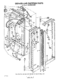 BREAKER AND PARTITION Diagram and Parts List for ED26MMXLWR0  Whirlpool Refrigerator