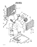 UNIT, LIT/OPTIONAL Diagram and Parts List for BHAC2400XS0  Whirlpool Air Conditioner