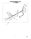 WIRING HARNESS Diagram and Parts List for RB100PXYB2  Whirlpool Wall Oven
