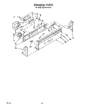 CONSOLE Diagram and Parts List for GCA2701XSW0  Whirlpool Washer