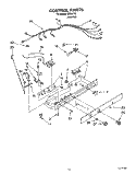 CONTROL Diagram and Parts List for 3XRA710  Whirlpool Refrigerator