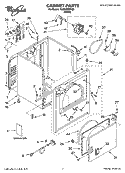 Part Location Diagram of 8563884 Whirlpool Wiring Diagram