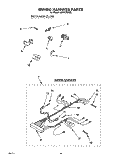 WIRING HARNESS Diagram and Parts List for LBT6133AN0  Whirlpool Washer