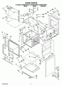OVEN PARTS Diagram and Parts List for KESK901SSS04  KitchenAid Range