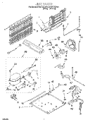 UNIT Diagram and Parts List for ET20TKXDW04  Whirlpool Refrigerator