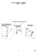 WATER SYSTEM Diagram and Parts List for LSP9355BW0  Whirlpool Washer