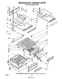 REFRIGERATOR INTERIOR Diagram and Parts List for ED26MK1LWR1  Whirlpool Refrigerator