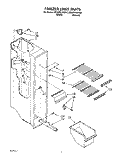 FREEZER LINER Diagram and Parts List for ED20PKXAN02  Whirlpool Refrigerator