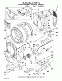 Part Location Diagram of WPW10656504 Whirlpool Bracket
