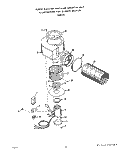 BLOWER Diagram and Parts List for N3457W0  Roper Range