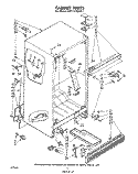 Part Location Diagram of 940121 Whirlpool SEAL, GASKET