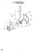 FAN, LITERATURE Diagram and Parts List for RS385PCBW0  Whirlpool Range